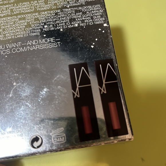 NARS NARSissist Wanted Power Pack Lip Kit COOL NUDES 8355 2 Lip Gloss Minis NIB - Picture 5 of 5